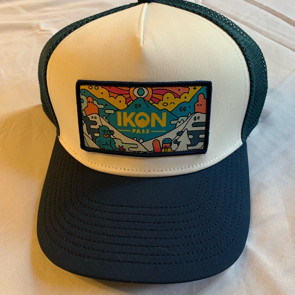 Trucker Hat with Ikon Pass Patch